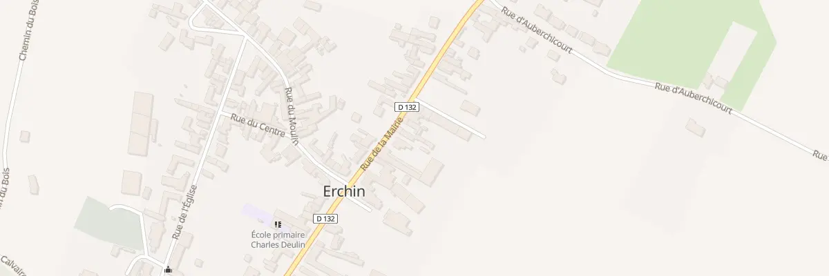 Plan du 44 Rue de la Mairie à Erchin