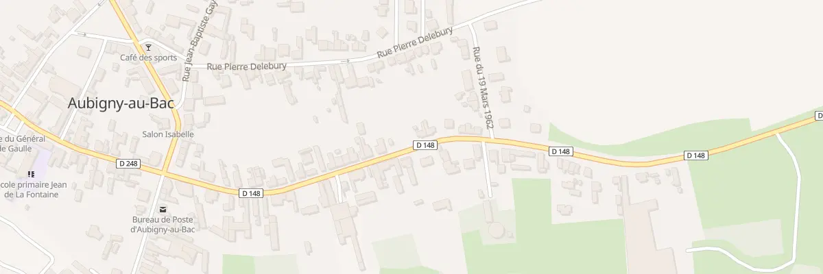 Plan du 11 Rue Francois Ponthieu à Aubigny-au-Bac