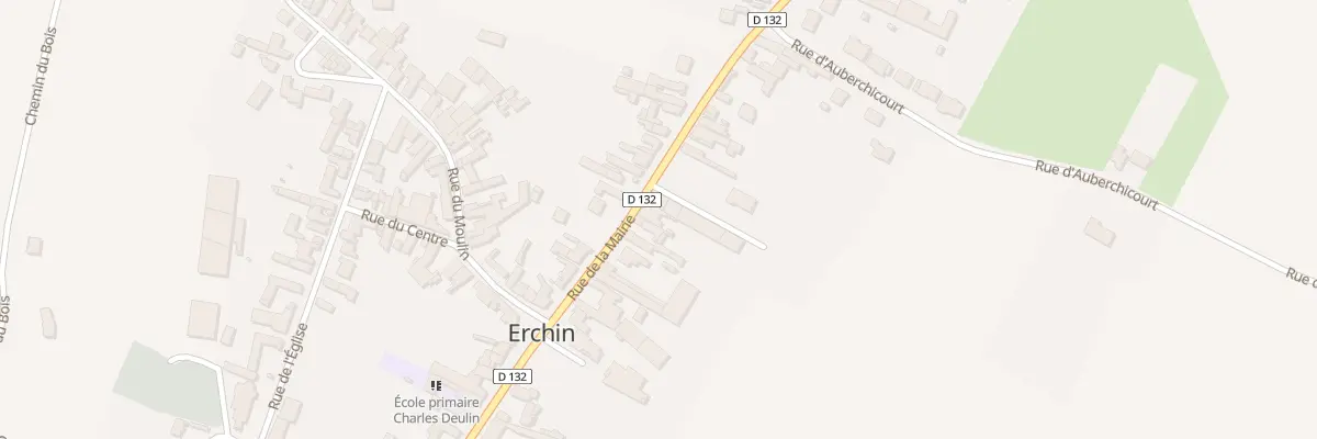 Plan du 52 Rue de la Mairie à Erchin
