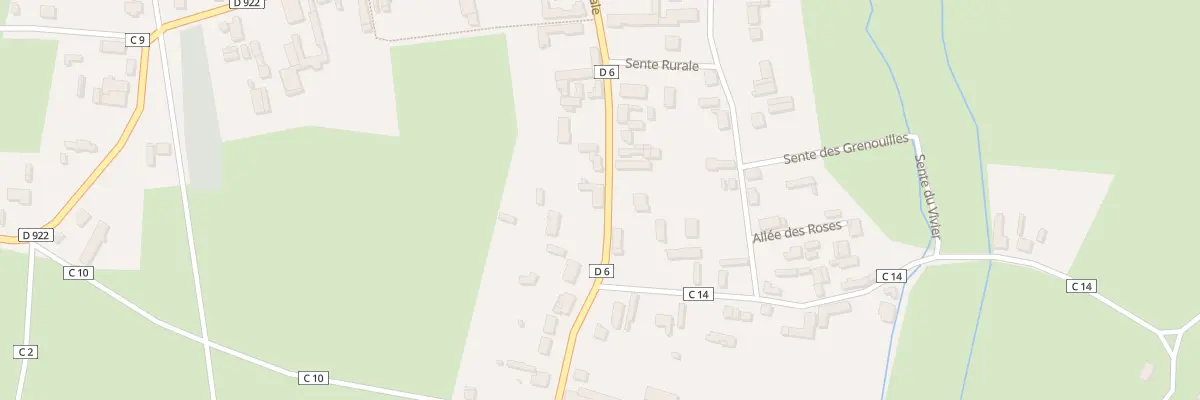 Plan du 42 Rue Principale à Manicamp