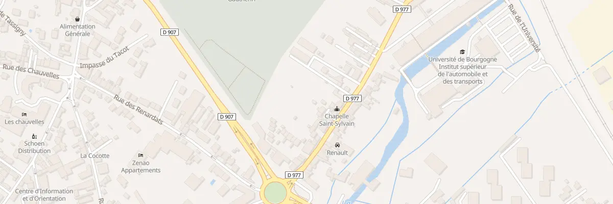 Plan du 46 Rue Melle Bourgeois à Nevers
