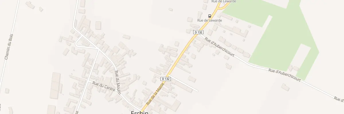 Plan du 55 Rue de la Mairie à Erchin