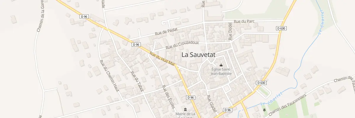Plan du 4 Pl Saint Esprit à La Sauvetat
