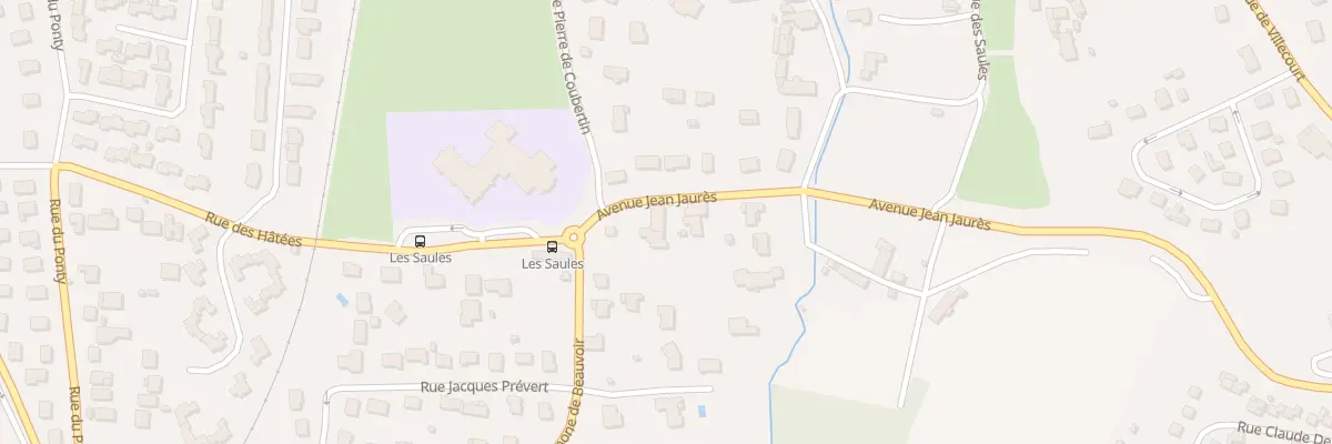 Plan du 4 Av Jean Jaurès à Coulanges-lès-Nevers