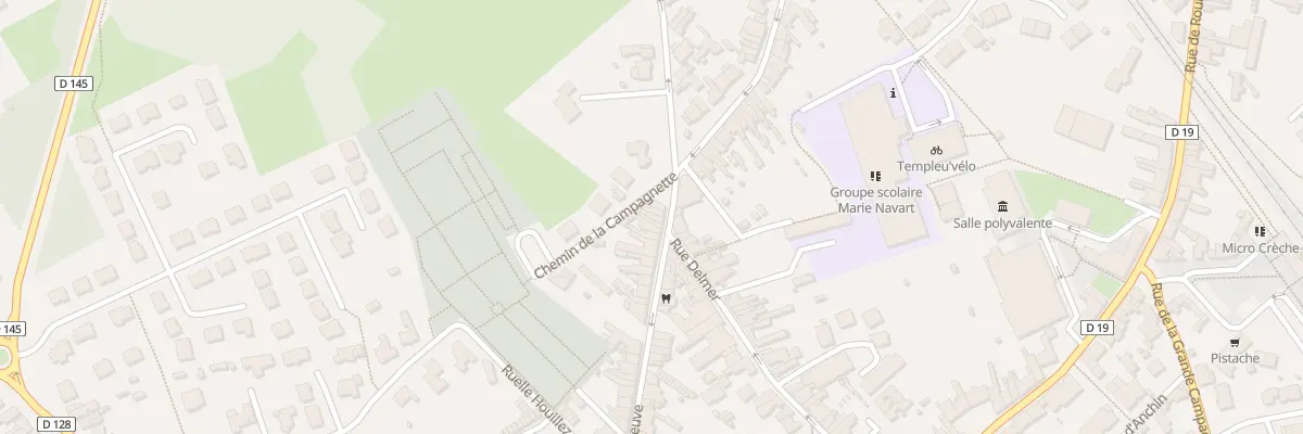 Plan du 59 Rue Neuve à Templeuve-en-Pévèle