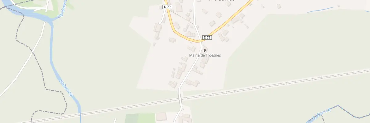 Plan du 4 Pl de la Mairie à Troësnes