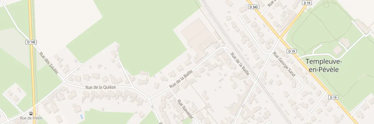 Plan du 63 Rue de la Baille à Templeuve-en-Pévèle