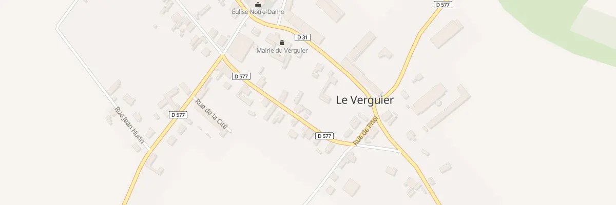 Plan du 5 Rue du Cdt Rene Gosset au Verguier