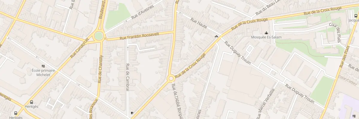 Plan du 12 Rue du Chêne Houpline à Tourcoing