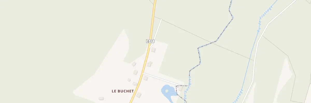 Plan du 1B Buchet à Faverolles