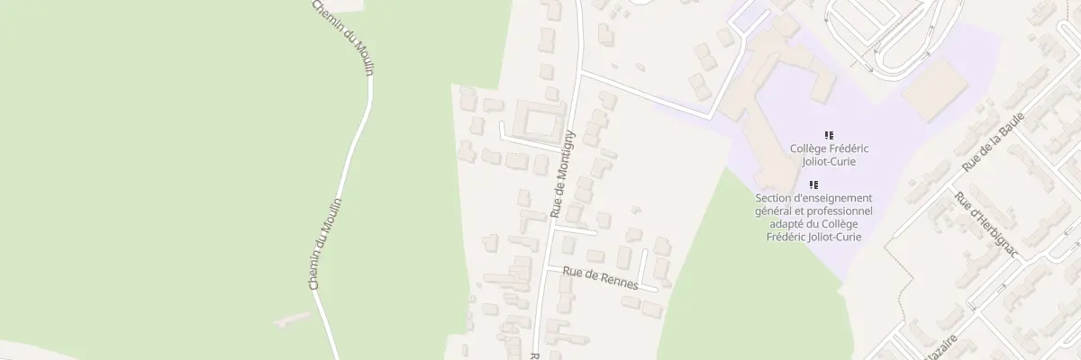 Plan du 580 Rue de Montigny à Lallaing