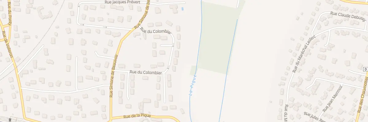 Plan du 15 Rue du Colombier à Coulanges-lès-Nevers