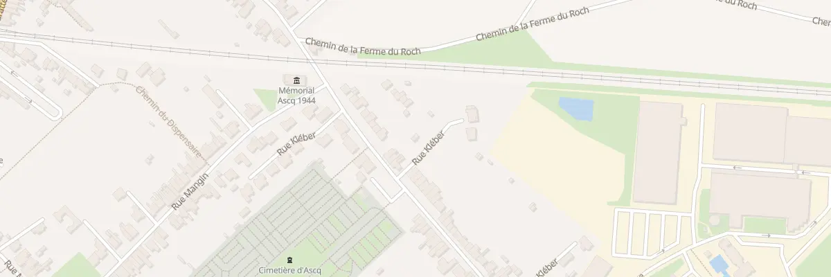 Plan du 37 Rue Kléber à Villeneuve-d’Ascq