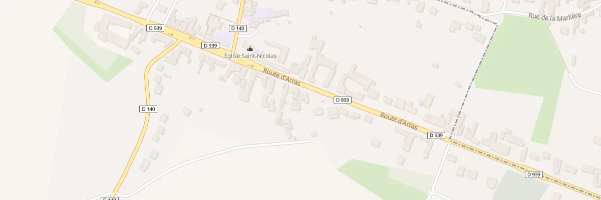 Plan du 3069 Rte d’Arras à Raillencourt-Sainte-Olle