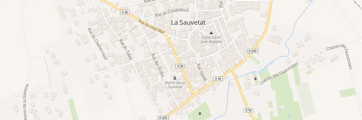 Plan du 5234 Rue de la Mairie à La Sauvetat