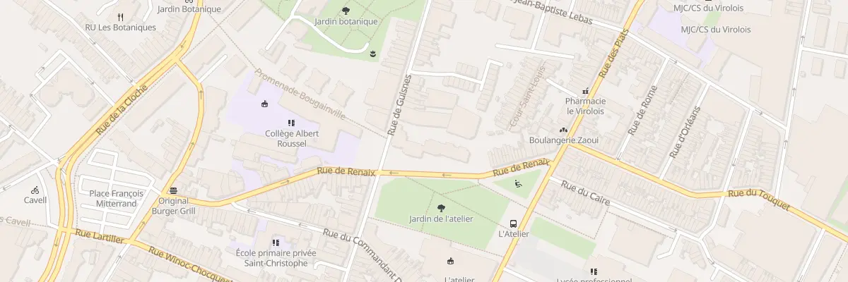 Plan du 84 Rue de Guisnes à Tourcoing