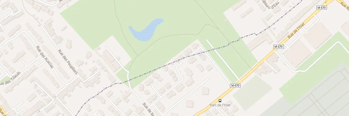 Plan du 61 Rue du Maréchal Bugeaud à Neuville-en-Ferrain