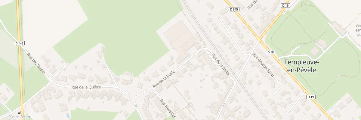 Plan du 67 Rue de la Baille à Templeuve-en-Pévèle