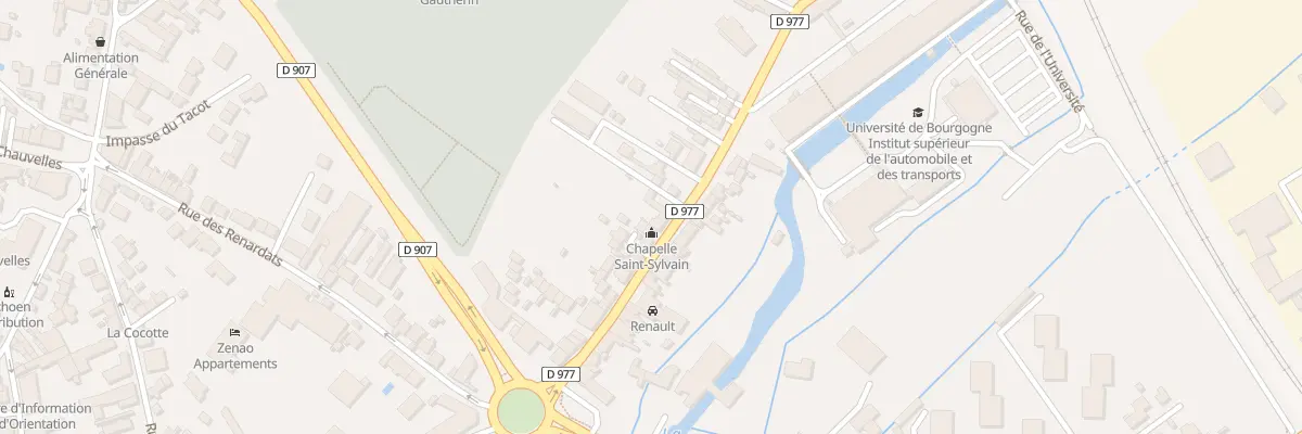 Plan du 54 Rue Melle Bourgeois à Nevers