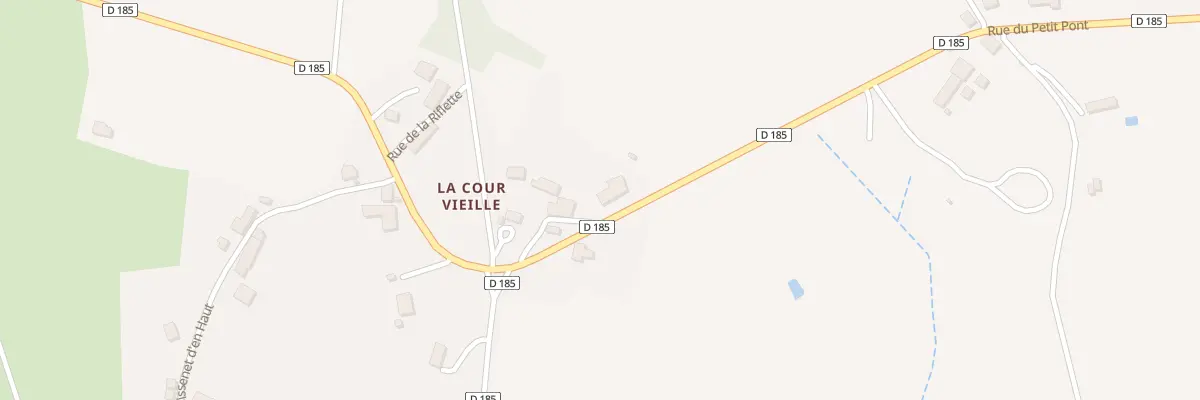 Plan du 16 Rue de la Cour Vieille à Treigny-Perreuse-Sainte-Colombe