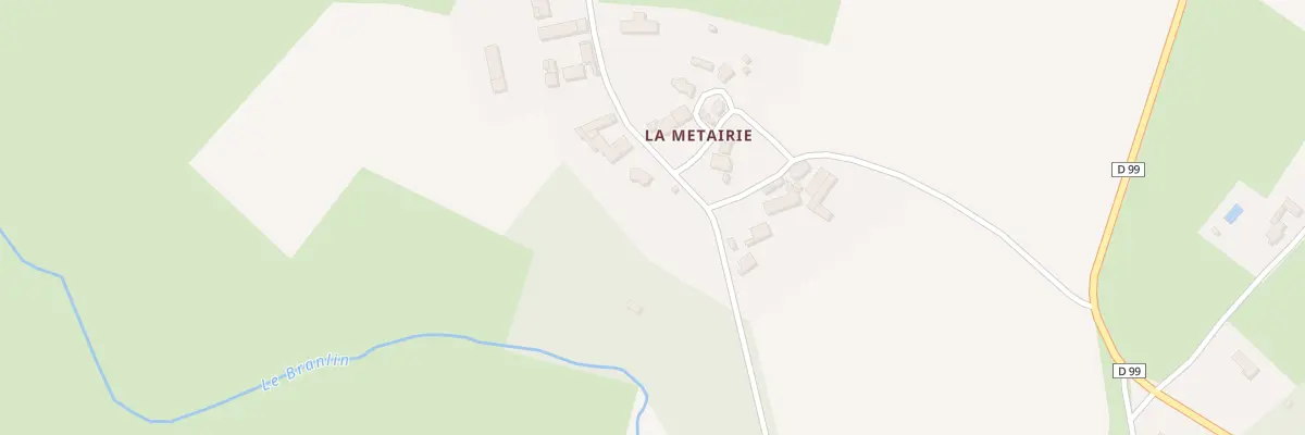 Plan du 11 Ham de la Metairie à Mézilles