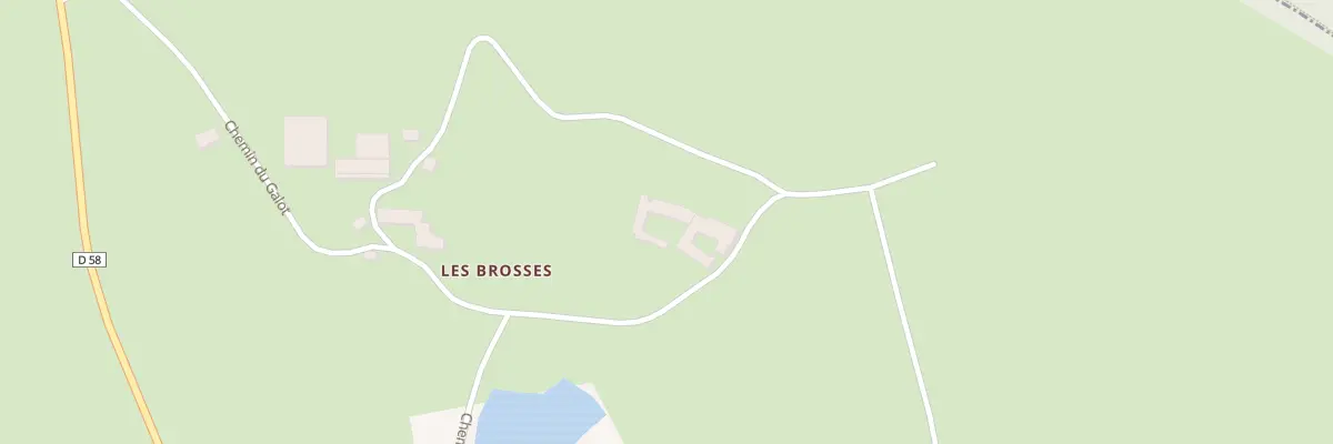 Plan du 5103 Domaine de Brosse Vieux à Agonges