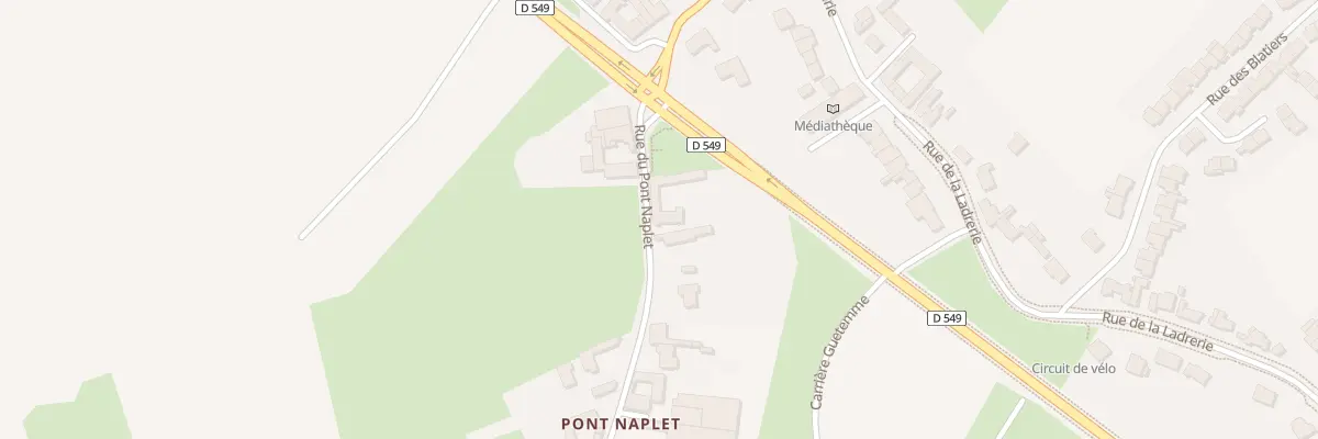Plan du 13A Rue du Pont Naplet à Cappelle-en-Pévèle