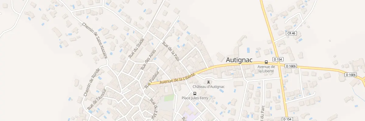 Plan du 2 Rue Saint-andré à Autignac