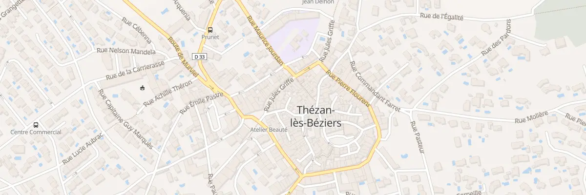 Plan du 8 Imp Pierre Milan à Thézan-lès-Béziers