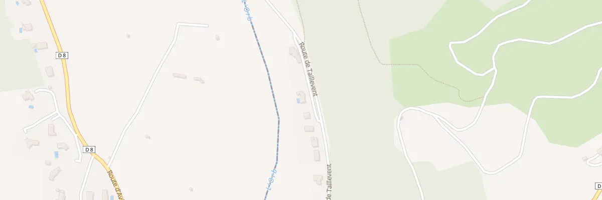 Plan du 27 Rte de Taillevent à Lunas-les-Châteaux
