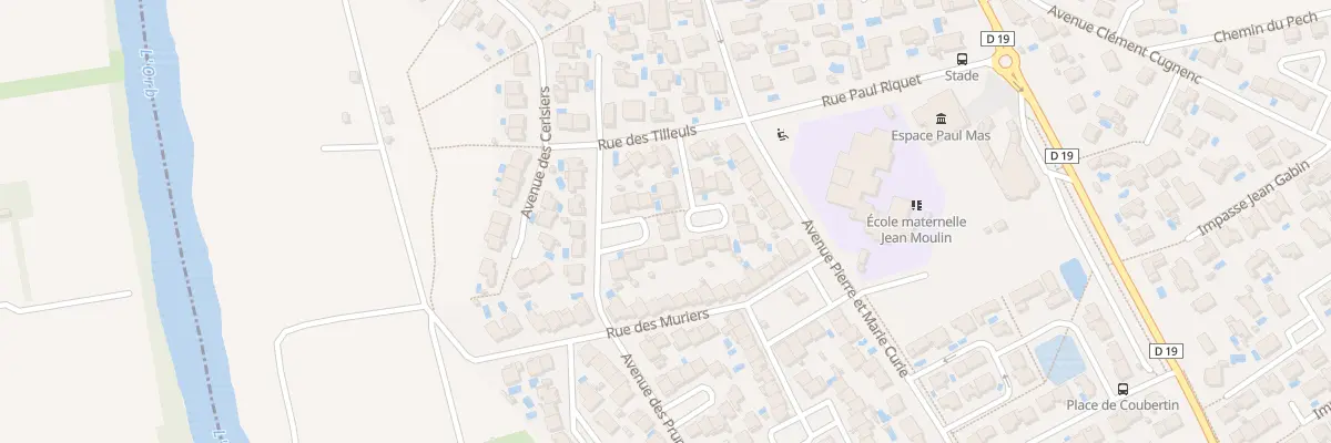 Plan du 6 Ptte des Rosiers à Lignan-sur-Orb