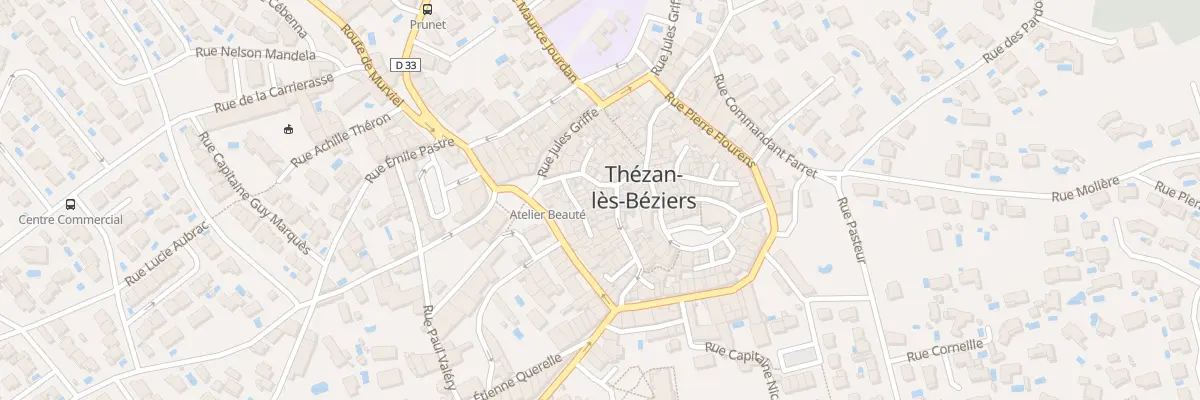 Plan du 16 Rue Cap Gos à Thézan-lès-Béziers