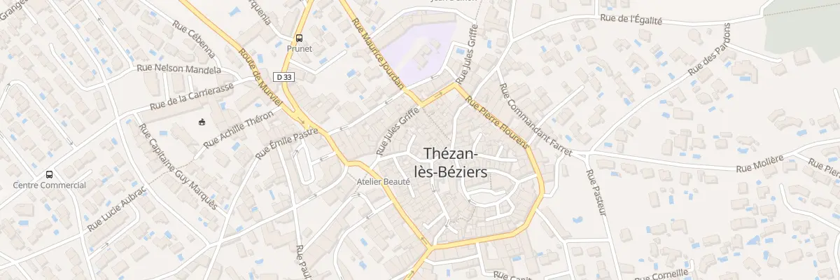 Plan du 6 Imp Pierre Milan à Thézan-lès-Béziers