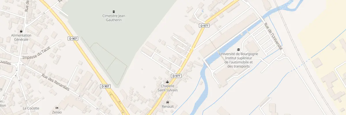 Plan du 60 Rue Melle Bourgeois à Nevers