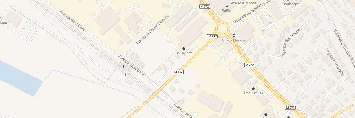 Plan du 144B Av de la Gare à Cournon-d’Auvergne