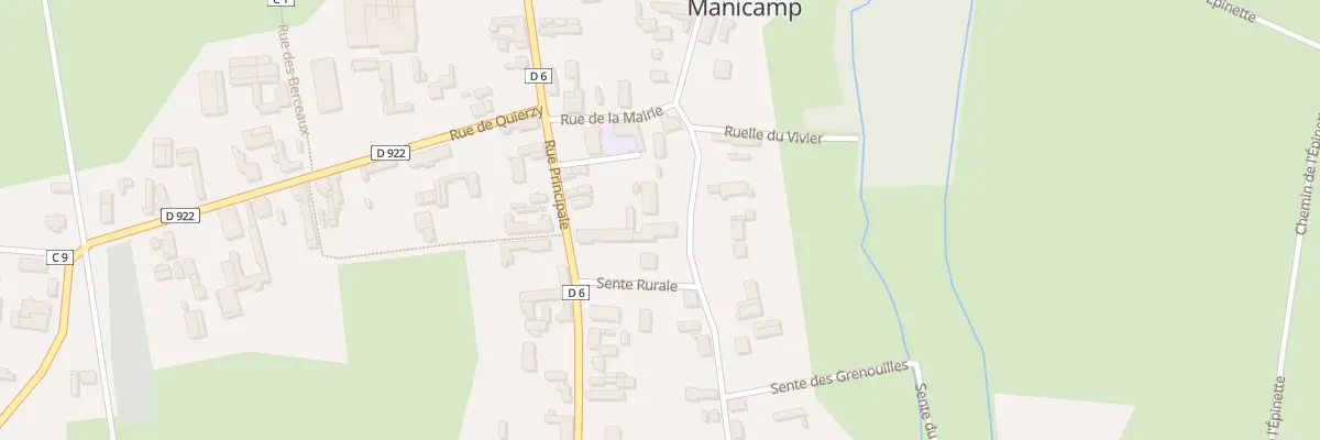 Plan du 20 Rue de Dessous à Manicamp