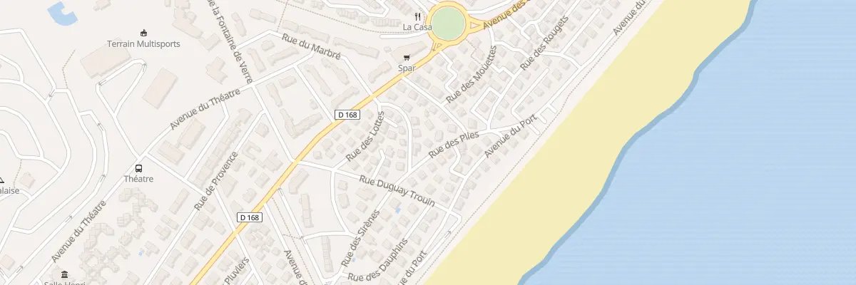 Plan du 5 Rue des Plies (Plage) à Narbonne