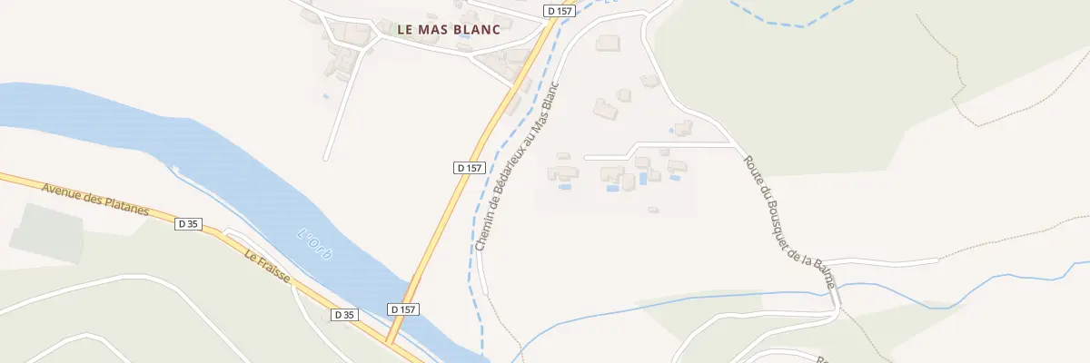 Plan du 514F Rte du Bousquet de la Balme à La Tour-sur-Orb