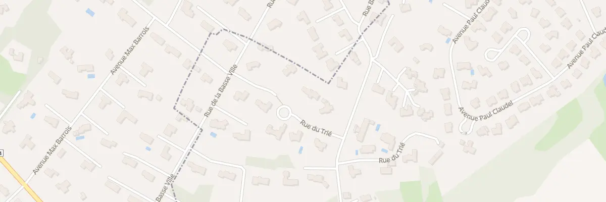 Plan du 45 Rue du Trie à Hem