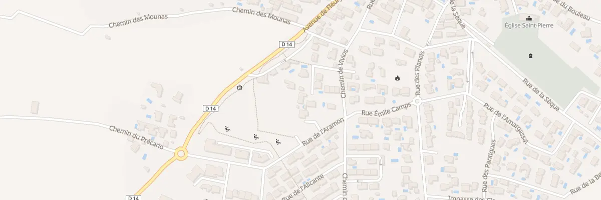 Plan du 3B Rue des Pins à Lespignan