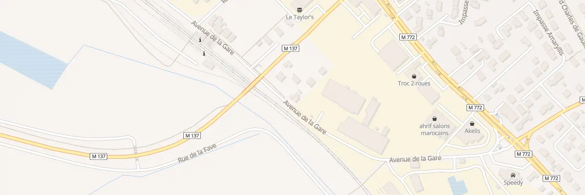 Plan du 140B Av de la Gare à Cournon-d’Auvergne
