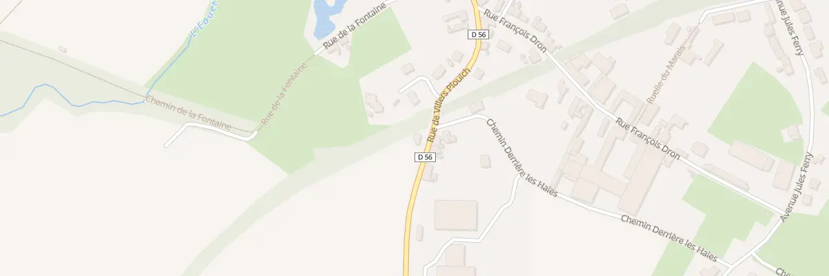Plan du 12 Rue de Villers-plouich à Marcoing