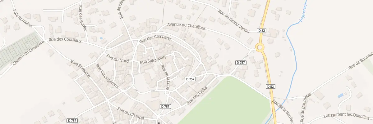 Plan du 5002 Rue St Roch à Orcet