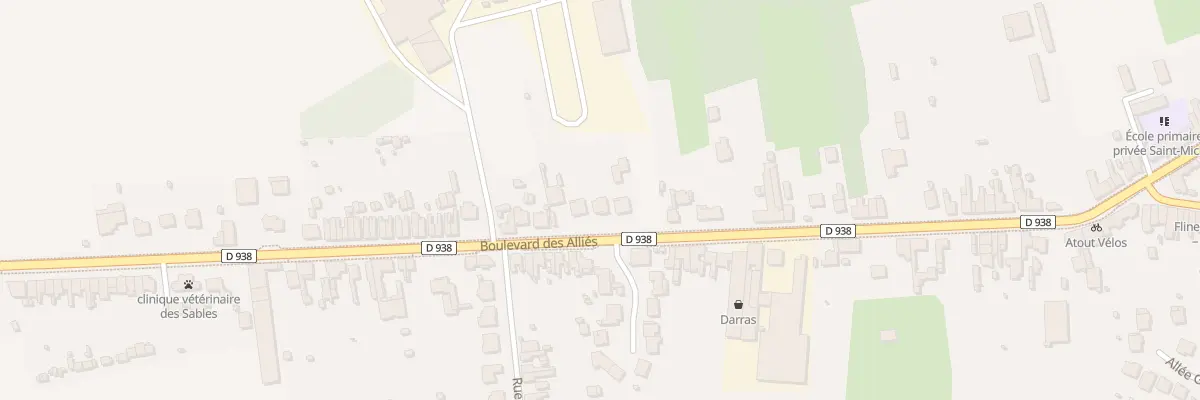 Plan du 99 Bd des Allies à Flines-lez-Raches