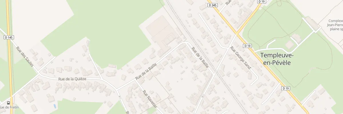 Plan du 62 Rue de la Baille à Templeuve-en-Pévèle