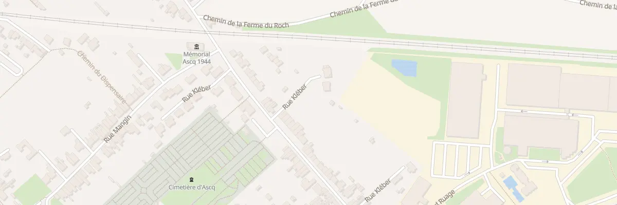 Plan du 45 Rue Kléber à Villeneuve-d’Ascq