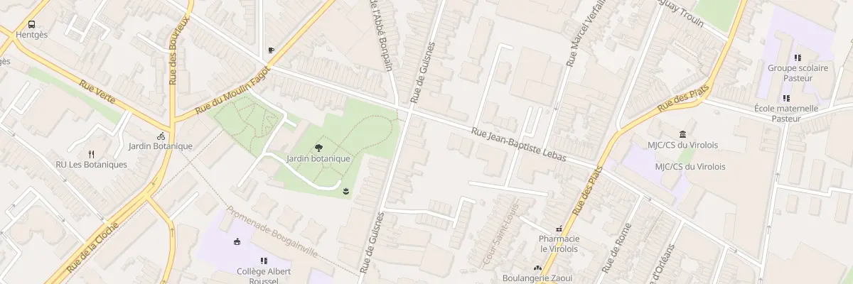 Plan du 126 Rue de Guisnes à Tourcoing