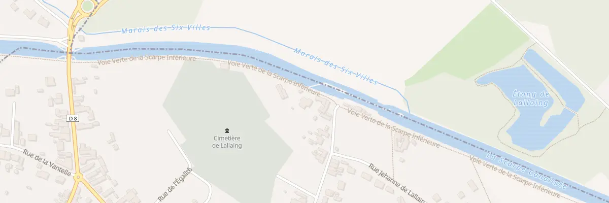 Plan du 441 Rue Faidherbe à Lallaing