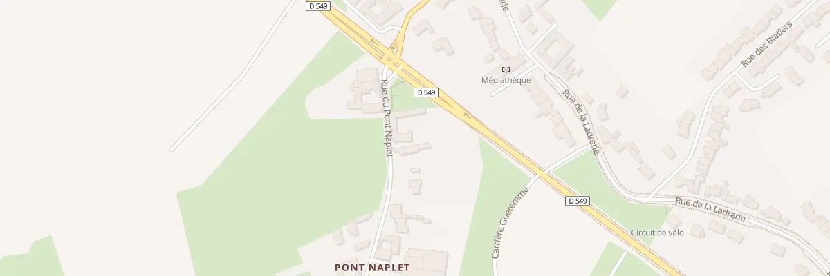 Plan du 13E Rue du Pont Naplet à Cappelle-en-Pévèle