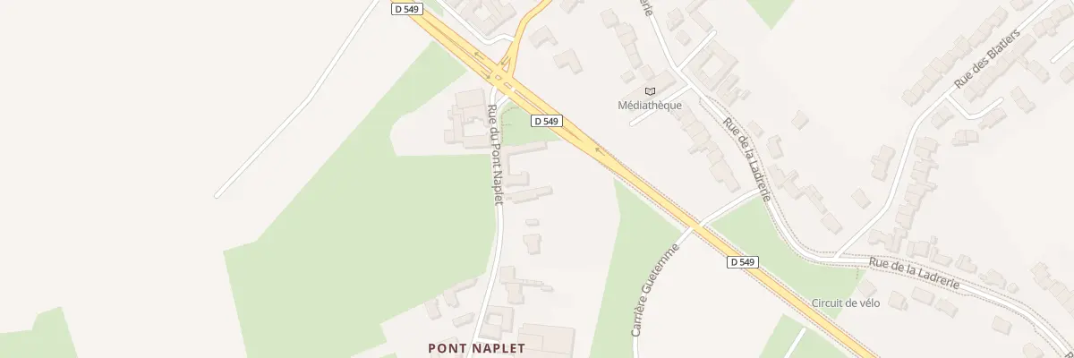 Plan du 13F Rue du Pont Naplet à Cappelle-en-Pévèle